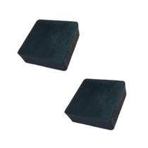 Kit 2 Calço Borracha Antivibração Amortecedor G-3 1500 Kg