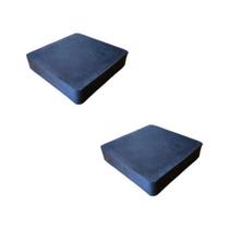 Kit 2 calço borracha antivibração amortecedor g-l Kit 2 calço borracha antivibração amortecedor g-l