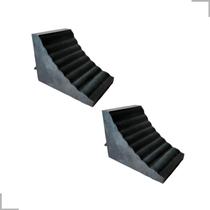 Kit 2 Calços Borracha M9 Caminhão Caminhonete Corda NBR 9735