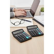 Kit 2 Calculadoras 12 Dígitos Grandes, Praticidade Máxima!