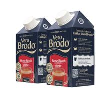 Kit 2 Caldo De Osso Bovino Bone Broth 500ml - Vero Brodo