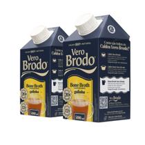 Kit 2 Caldo de Osso de Galinha Bone Broth 500ml - Vero Brodo