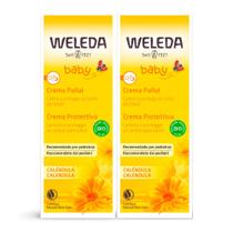 Kit 2 Calêndula Baby & Child Weleda Creme Contra Assadura com 75ml