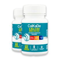 Kit 2 Calkade Cálcio Catarinense 60 Comprimidos