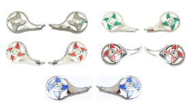 Kit 2 Calota Calotinha Rodoar Cromada Caminhao Estrela Cores Kit 2 Calota Calotinha Rodoar Cromada Caminhao Estrela Cores