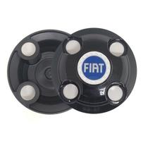 Kit 2 Calota Fiat p/Roda de Ferro Aro 13 14 15 4x98