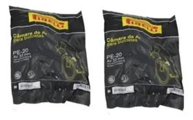 Kit 2 Câmara De Ar Bicicleta Aro 20 Pirelli Bico Grosso 33Mm Kit 2 Câmara De Ar Bicicleta Aro 20 Pirelli Bico Grosso 33Mm
