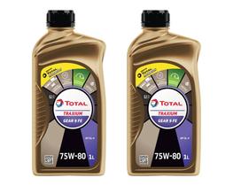 Kit 2 Cambio Total Gear 9 75w80 Sintético