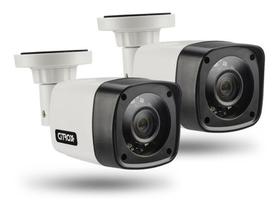 kit 2 Câmera Bullet 4x1 Hd 720p Lente 2,8mm Infra 20 Metros Citrox