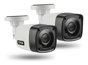 kit 2 Câmera de Segurança Bullet Infravermelho 4x1 Hd 720p Lente 2,8mm Infra 20 Metros Citrox