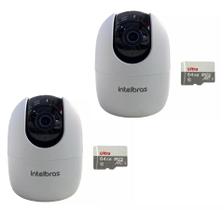 kit 2 Câmera Ip 360 Full Hd Im4 Mibo Intelbras + Sd 64gb Ultra kit 2 Câmera Ip 360 Full Hd Im4 Mibo Intelbras + Sd 64gb Ultra
