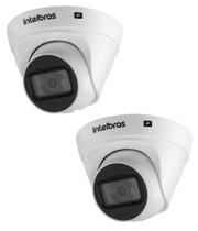 kit 2 Câmera Ip Dome Poe Intelbras Vip 1130d