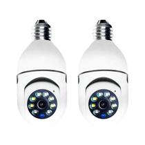 Kit 2 Câmera Segurança 360 Wifi Ip HD Visão G4-5 250v Kit 2 Câmera Segurança 360 Wifi Ip HD Visão G4-5 250v