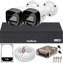 Kit 2 Câmeras 1220B Full Color Dvr Intelbras Mhdx 4 Canais hd 1TB Colorido 24hrs Kit 2 Câmeras 1220B Full Color Dvr Intelbras Mhdx 4 Canais hd 1TB Colorido 24hrs