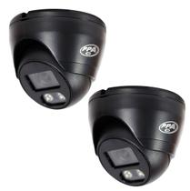 Kit 2 Cameras 4X1 Jetcolor 2Mp Dome 20M Full Hd Led Lente 2,8Mm