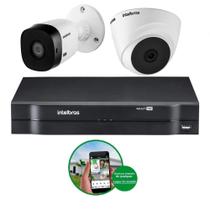 Kit 2 câmeras Bullet-Dome Hd 1120 + Dvr Full Hd MHDX