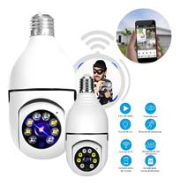 Kit 2 Câmeras De Segurança 360 Wifi Visão Noturna Áudio Foto Kit 2 Câmeras De Segurança 360 Wifi Visão Noturna Áudio Foto