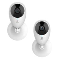 Kit 2 Câmeras de Segurança WiFi Ezviz C2C 1080p Visão Noturna
