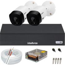 Kit 2 Câmeras HD 720p VHL 1120B DVR 1104c Intelbras