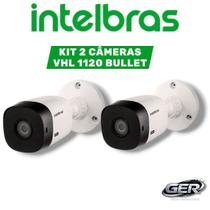 Kit 2 Câmeras Intelbras VHL 1120 B G2 HD 720p HDCVI Bullet Kit 2 Câmeras Intelbras VHL 1120 B G2 HD 720p HDCVI Bullet