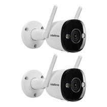 Kit 2 Câmeras Inteligente Wi-Fi Full HD Com Zoom e Áudio iM5+ FULL COLOR Intelbras