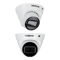 Kit 2 Câmeras IP 2 Megapixels 30m PoE VIP 1230 D G5 Intelbras
