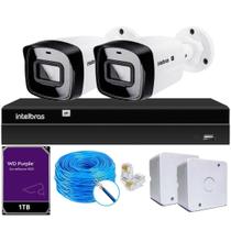Kit 2 Câmeras IP Vipc Intelbras NVD 1404P HD 1TB Purple Kit 2 Câmeras IP Vipc Intelbras NVD 1404P HD 1TB Purple