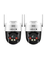 Kit 2 Câmeras Ip Vipw 1300 Mini Intelbras Wi-Fi