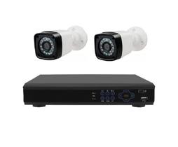 Kit 2 Câmeras Segurança Infra vermelho Hd Dvr Full Hd 4ch S/hd Kit 2 Câmeras Segurança Infra vermelho Hd Dvr Full Hd 4ch S/hd