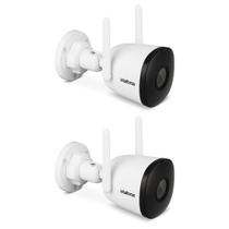 Kit 2 Câmeras Wi-Fi 4 Megapixels Zoom 8x e Áudio iM5 S 4MP Intelbras