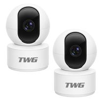 Kit 2 cameras wifi robo 2mp audio bi direcional auto traking microfone Kit 2 cameras wifi robo 2mp audio bi direcional auto traking microfone