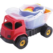 Kit 2 Caminhão com Baldico Praia Sortido - Cardoso