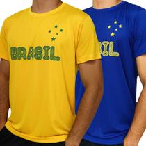 Kit 2 Camisas Brasil Estrela Penta - Masculino