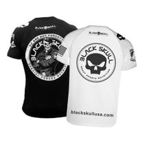 Kit 2 Camisas Esportiva Fitness - Black Skull