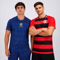 Kit 2 Camisas Flamengo Frequência e Manto Marinho e preto Kit 2 Camisas Flamengo Frequência e Manto Marinho e preto