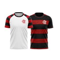 Kit 2 Camisas Flamengo Infantil Oficial - Sorority + Classmate