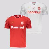 Kit 2 Camisas Internacional Retrô 2006 Fernandão Vermelha e Branca Kit 2 Camisas Internacional Retrô 2006 Fernandão Vermelha e Branca