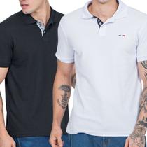 Kit 2 Camisas Polo França Industrie Básica Estilo Tomie Piquet Premium