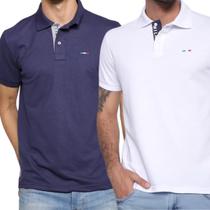 Kit 2 Camisas Polo Itália Industrie Básica Estilo Piquet Premium Kit 2 Camisas Polo Itália Industrie Básica Estilo Piquet Premium