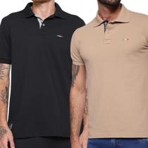 Kit 2 Camisas Polo Itália Industrie Básica Estilo Tomie Piquet Premium