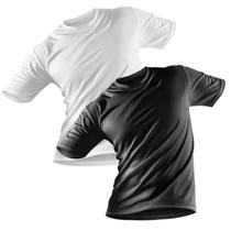 Kit 2 Camisas Proteção Solar UV 50+ Manga Curta Masculina