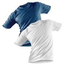 Kit 2 Camisas Proteção Solar UV 50+ Manga Curta Masculina