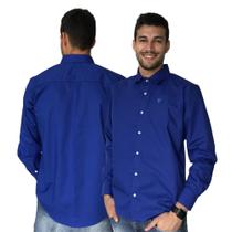 Kit 2 Camisas Social Confort - Azul Escuro