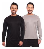 Kit 2 Camisas Térmica Proteção Solar Frio E Calor Envio Já