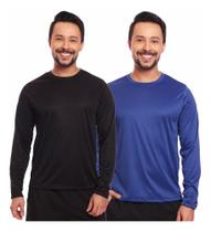Kit 2 Camisas Térmica Proteção Solar Frio E Calor Envio Já