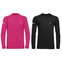 Kit 2 Camisas Térmica Puma UV50+ Manga Longa Infantil Kit 2 Camisas Térmica Puma UV50+ Manga Longa Infantil