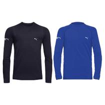 Kit 2 Camisas Térmicas Puma UV50+ Manga Longa Infantil Kit 2 Camisas Térmicas Puma UV50+ Manga Longa Infantil