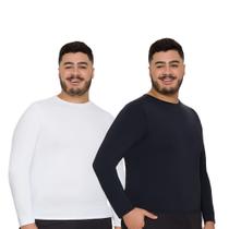 Kit 2 Camisas Térmicas Selene Proteção UV Plus Size Masculina