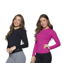 Kit 2 Camisas Térmicas Selene Proteção UV50+ Feminina