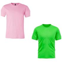 Kit 2 Camisas Uv +50 Manga Curta Slim
